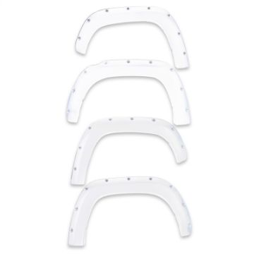 Picture of EGR 09 Dodge Ram LD Sport Bolt - On Look Fender Flares - Set - Bright White