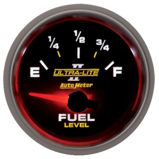 Picture of Autometer Ultra - Lite II 2 - 116in 0 OHMS Empty 90 OHMS Full Electronic Fuel Level Gauge