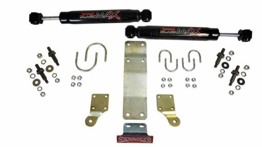 Picture of Skyjacker 2007 - 2017 Jeep Wrangler (JKJKU) (Use w JK717TR) Dual Steering Damper Kit w Black Max