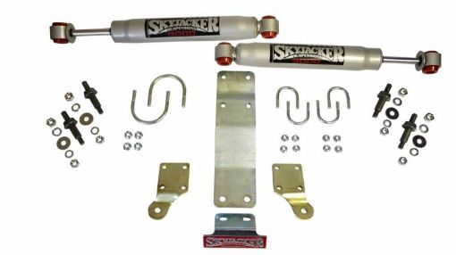 Picture of Skyjacker 2007 - 2017 Jeep Wrangler (JKJKU) (Use w JK717TR) Dual Steering Damper Kit w 9000 Series