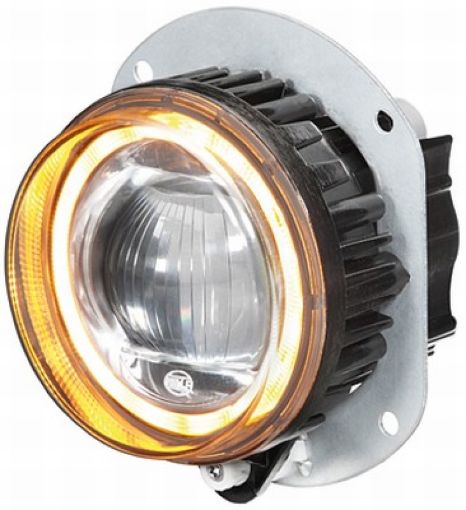Picture of Hella 90mm LED L4060 High Beam Module w Indicator wo Pulse Generator