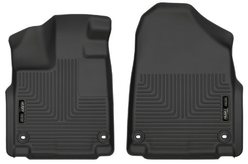 Picture of Husky Liners 18 - 23 Honda Odyssey WeatherBeater Black Front Floor Liners