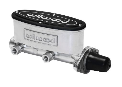 Picture of Wilwood High Volume Tandem Master Cylinder - 1 18in Bore Ball Burnished