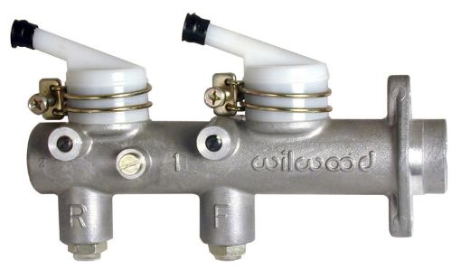 Picture of Wilwood Tandem Master Cylinder - 1in Bore w Remote Reservoirs