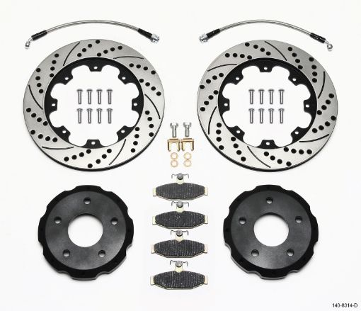 Picture of Wilwood Pro - Matrix Rear Kit Drilled 88 - 96 Corvette C4