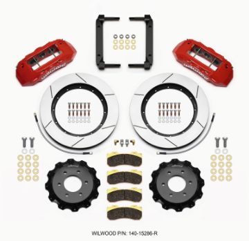 Picture of Wilwood TX6R Front Kit 15.50in Red 2004 - 08 Ford F150 - 4WD