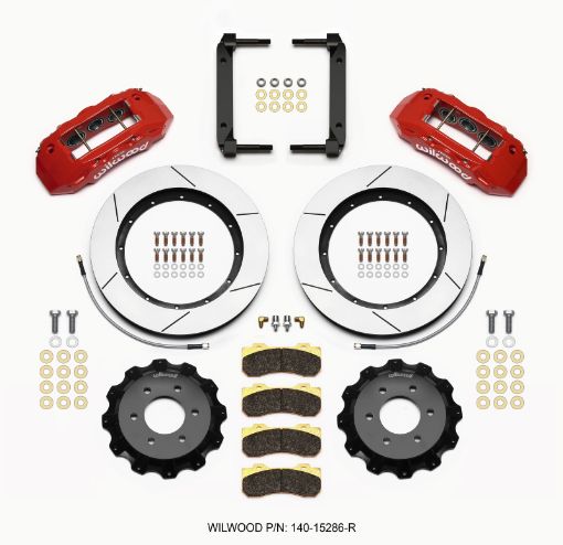 Picture of Wilwood TX6R Front Kit 15.50in Red 2004 - 08 Ford F150 - 4WD