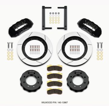 Picture of Wilwood TX6R Front Kit 16.00in Black 2005 - 2012 Ford F250F350 4WD