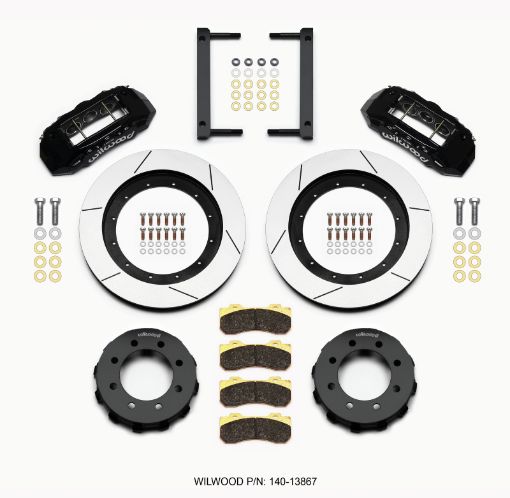 Picture of Wilwood TX6R Front Kit 16.00in Black 2005 - 2012 Ford F250F350 4WD