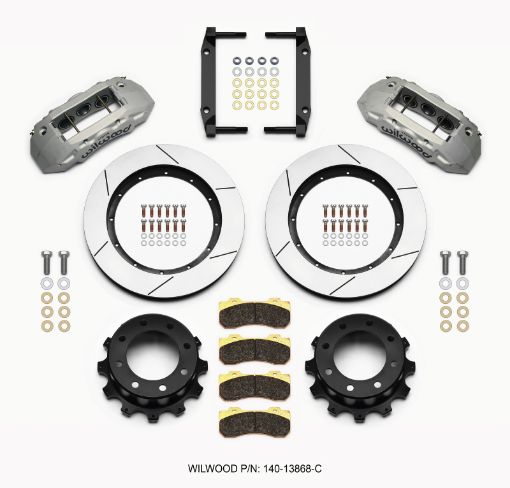 Picture of Wilwood TX6R Rear Kit 15.50in Clear Ano 2005 - 2012 Ford F250F350 4WD