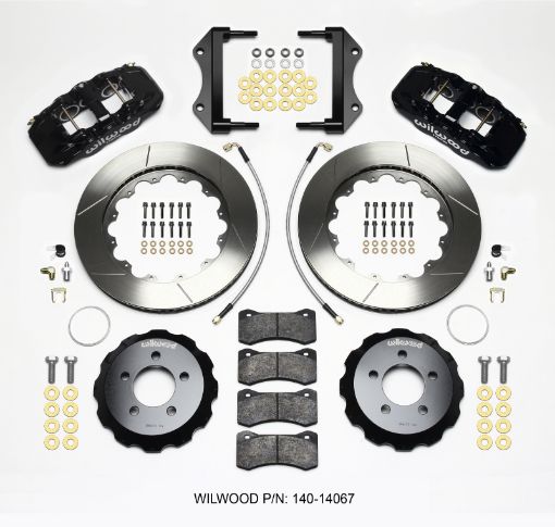 Picture of Wilwood AERO6 Front Hat Kit 14.25 2014 - Up Challenger wLines