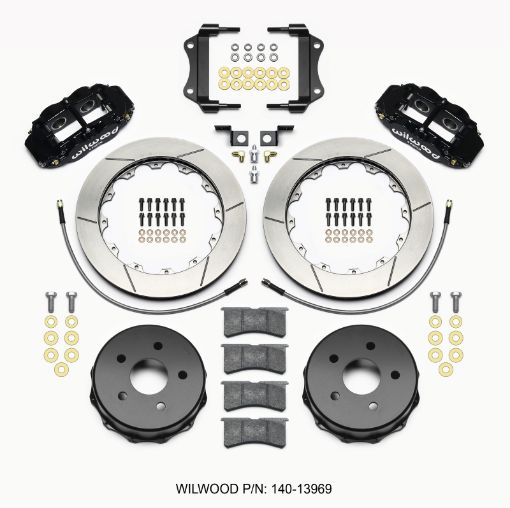 Picture of Wilwood Narrow Superlite 4R Rear Kit 12.88in 2007 - up Jeep JK wLines