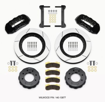 Picture of Wilwood TX6R Front Kit 16.00in Black 1999 - 2010 GM H2 TruckSUV 2500