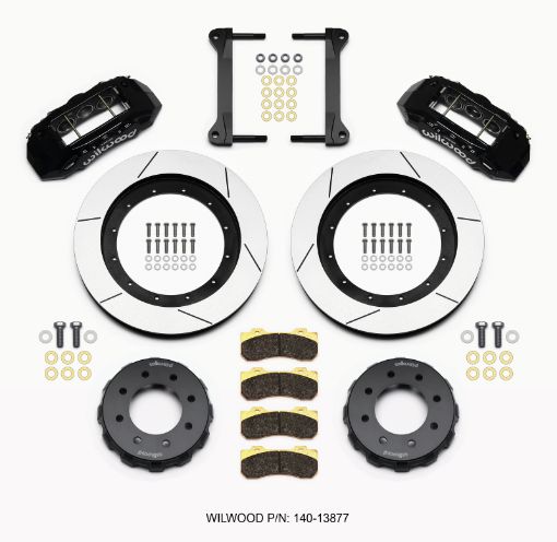 Picture of Wilwood TX6R Front Kit 16.00in Black 1999 - 2010 GM H2 TruckSUV 2500
