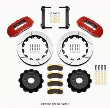 Picture of Wilwood TX6R Front Kit 16.00in Red 1999 - 2014 GM TruckSUV 1500