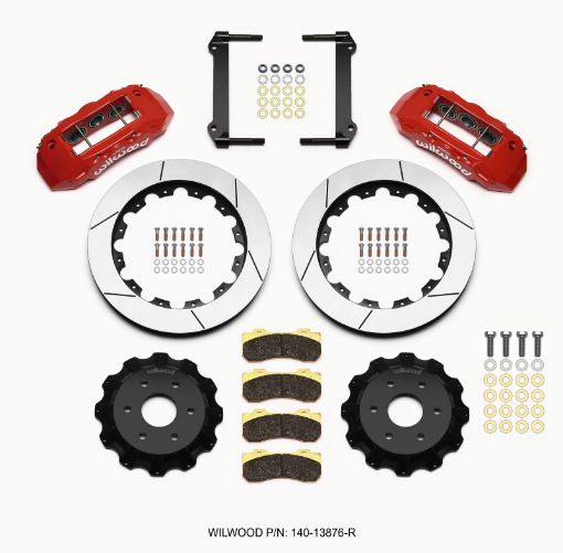 Picture of Wilwood TX6R Front Kit 16.00in Red 1999 - 2014 GM TruckSUV 1500