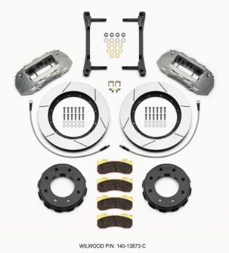 Picture of Wilwood TX6R Front Kit 15.00in Clear Ano 2011 - 2015 GM TruckSUV 2500