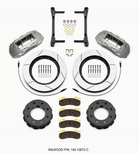 Picture of Wilwood TX6R Front Kit 15.00in Clear Ano 2011 - 2015 GM TruckSUV 2500