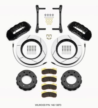 Picture of Wilwood TX6R Front Kit 15.00in Black 2011 - 2015 GM TruckSUV 2500