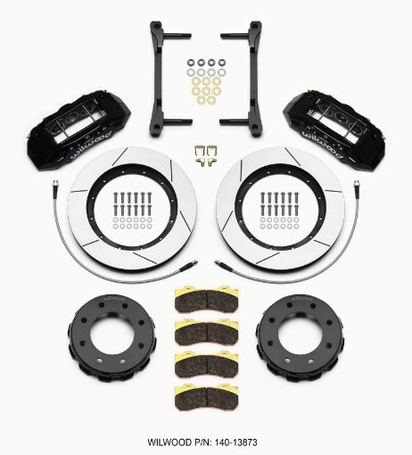Picture of Wilwood TX6R Front Kit 15.00in Black 2011 - 2015 GM TruckSUV 2500