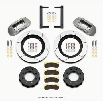 Picture of Wilwood TX6R Front Kit 16.00in Clear Ano 2005 - 2012 Ford F250F350 4WD