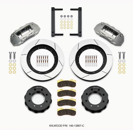 Picture of Wilwood TX6R Front Kit 16.00in Clear Ano 2005 - 2012 Ford F250F350 4WD