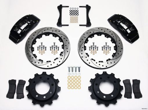 Picture of Wilwood TC6R Rear Kit 16.00in Drilled 1999 - 2010 GM Trk 2500 HD 4.84 Cntr
