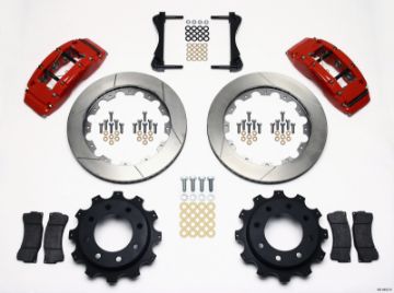 Picture of Wilwood TC6R Rear Kit 16.00in Red 1999 - 2010 GM H2 2500 4.63 Cntr