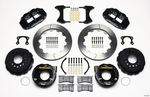 Picture of Wilwood Narrow Superlite 4R Rear P - Brk Kit 12.88in Big Ford New Style 2.50in Offset