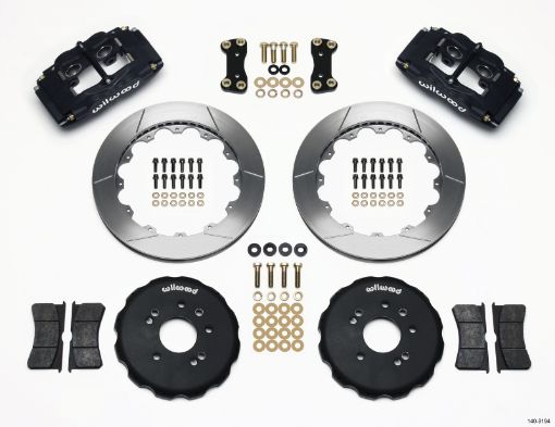 Picture of Wilwood FSLI4 Front Hat Kit 13.00in Nissan 240SX