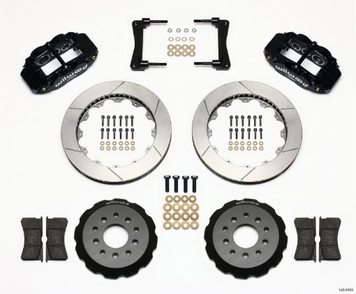 Picture of Wilwood Narrow Superlite 6R Front Hat Kit 13.06in 2005 - 2014 Mustang