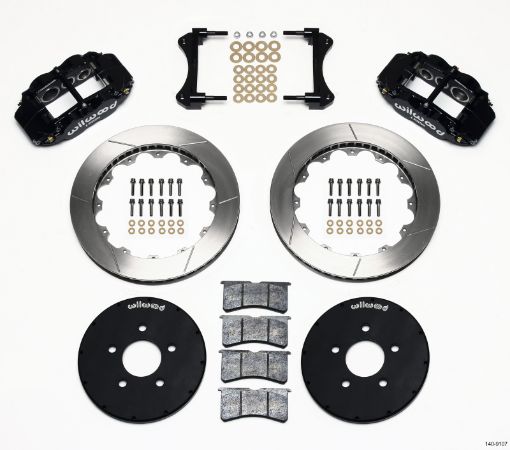 Picture of Wilwood Narrow Superlite 6R Front Hat Kit 12.88in 1994 - 2004 Mustang