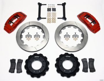 Picture of Wilwood TC6R Front Kit 16.00in Red 1999 - 2010 GM H2 TruckSUV 2500