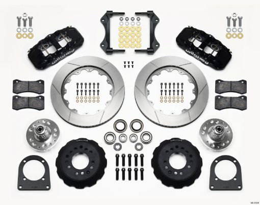 Picture of Wilwood AERO6 Front Hub Kit 14.00in TCI - IFS 71 - 78 (Pinto Based)