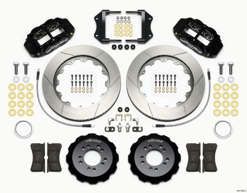 Picture of Wilwood Narrow Superlite 6R Front Hat Kit 14.00in 2013 - Up Ford Focus ST w Lines