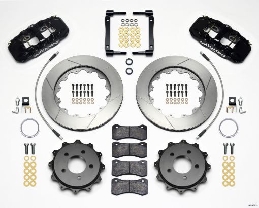 Picture of Wilwood AERO4 Rear Kit 14.25in 2008 - 2009 Pontaic G8 wLines
