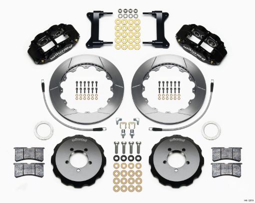 Picture of Wilwood Narrow Superlite 6R Front Hat Kit 12.88in 2012 - Up Toyota Scion FRS w Lines