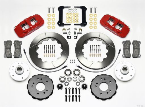Picture of Wilwood AERO6 Front Truck Kit 14.25in Red 97 - 03 Ford F150