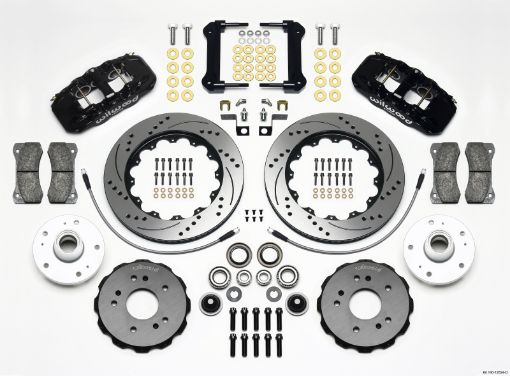 Picture of Wilwood AERO6 Front Truck Kit 14.25in Drilled 97 - 03 Ford F150