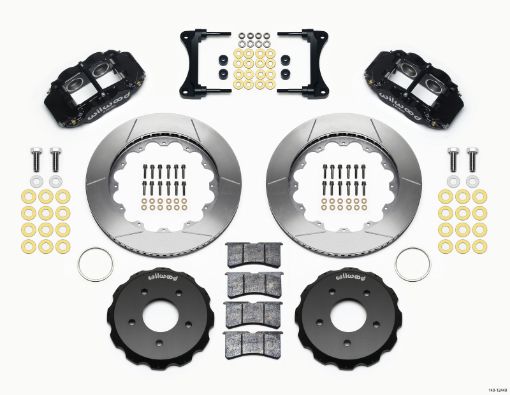 Picture of Wilwood Narrow Superlite 4R Front Hat Kit 14.00in 2007 - Up Jeep Wrangler