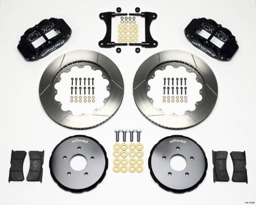 Picture of Wilwood Narrow Superlite 6R Front Hat Kit 14.00in Nissan 370ZFiti G37