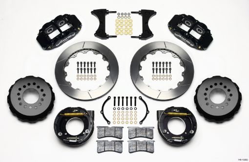 Picture of Wilwood Narrow Superlite 4R Rear P - Brk Kit 12.88in Chevy C - 10 2.42 Offset 5 - lug