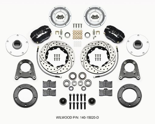 Picture of Wilwood Forged Dynalite - M Front Kit 10.75in Drilled 1950 - 1955 MG - TDTF