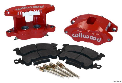 Picture of Wilwood D52 Rear Caliper Kit - Red 1.25 1.25in Piston 1.28in Rotor
