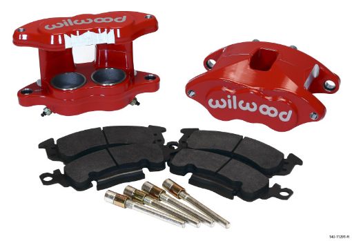 Picture of Wilwood D52 Front Caliper Kit - Red 2.00 2.00in Piston 1.04in Rotor