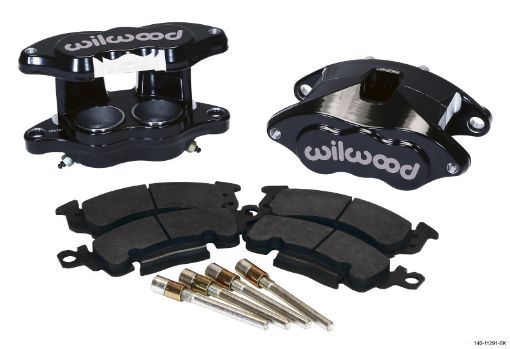 Picture of Wilwood D52 Front Caliper Kit - Black Pwdr 2.00 2.00in Piston 1.04in Rotor