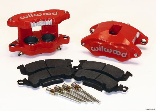 Picture of Wilwood D52 Front Caliper Kit - Red 2.00 2.00in Piston 1.28in Rotor