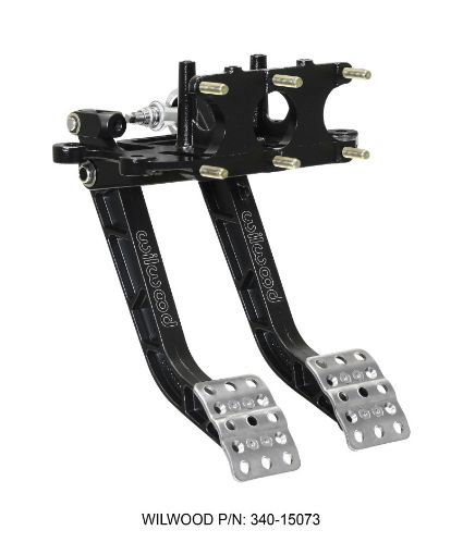 Picture of Wilwood Adjustable - Trubar Dual Pedal - Brake Clutch - Rev. Swing Mount - 5.11