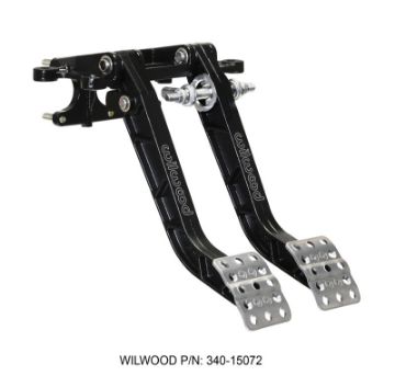 Picture of Wilwood Adjustable - Trubar Dual Pedal - Brake Clutch - Fwd. Swing Mount - 6.251