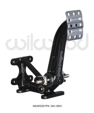 Picture of Wilwood Adjustable Brake Pedal - Dual MC - Floor Mount - 61